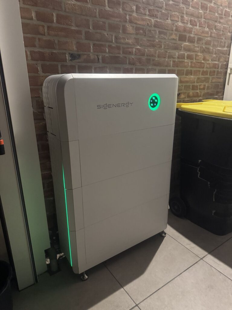 Sigenergy thuisbatterij geïnstalleerd in Haarlem