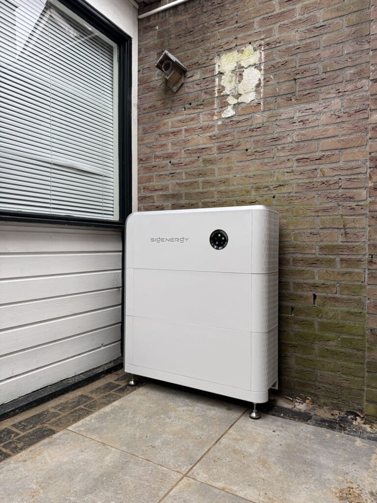 Sigenergy thuisbatterij geïnstalleerd in Wierden